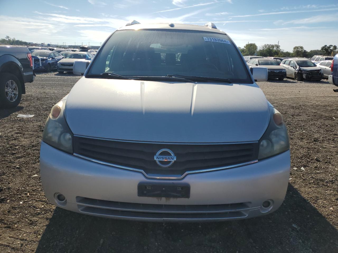 2008 Nissan Quest VIN 5N1BV28U98N101657 Copart auction photo, side damage thumbnail 5