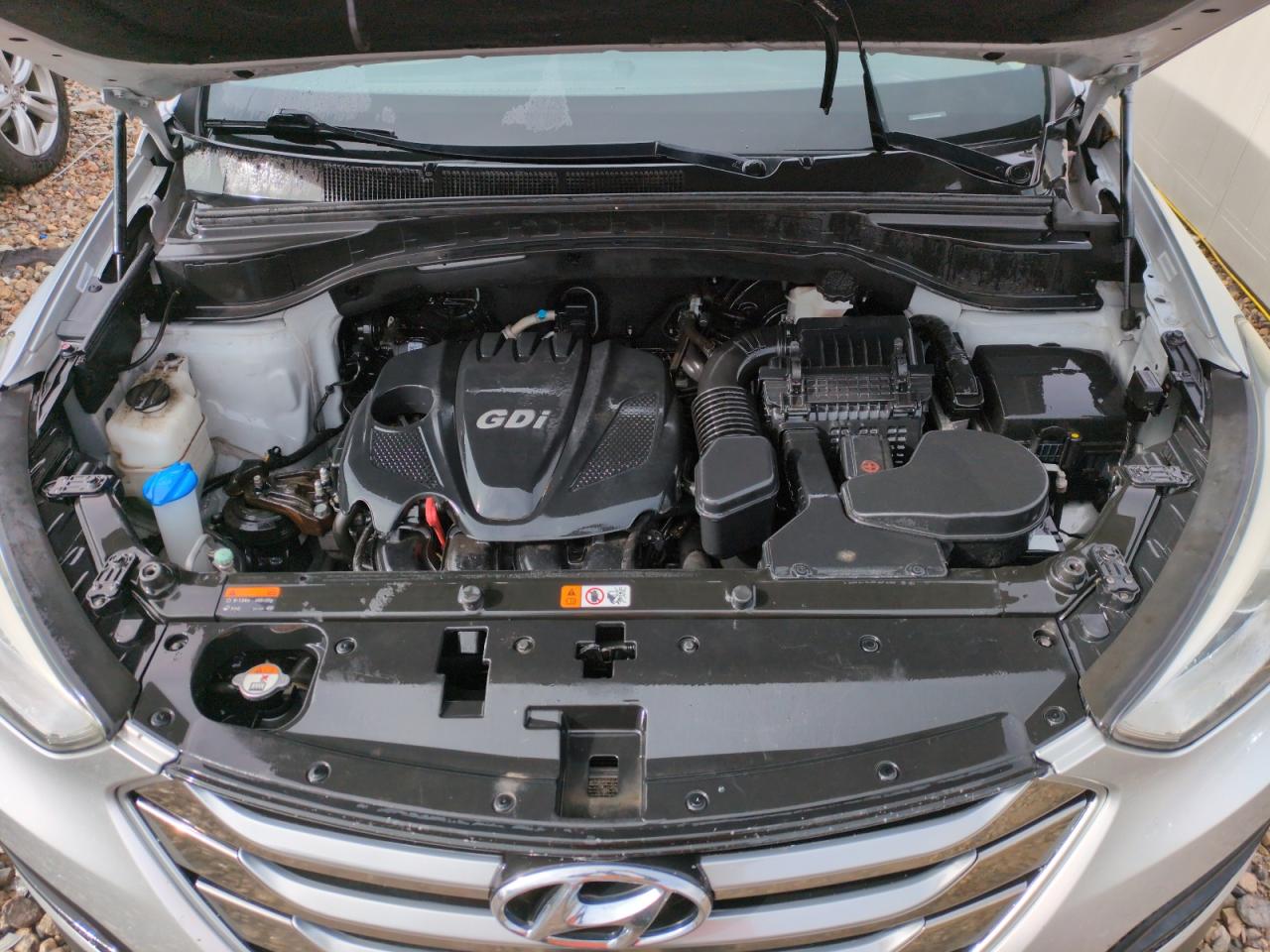 2015 Hyundai Santa Fe VIN 5XYZT3LB5FG275489 Copart auction photo, side damage thumbnail 11