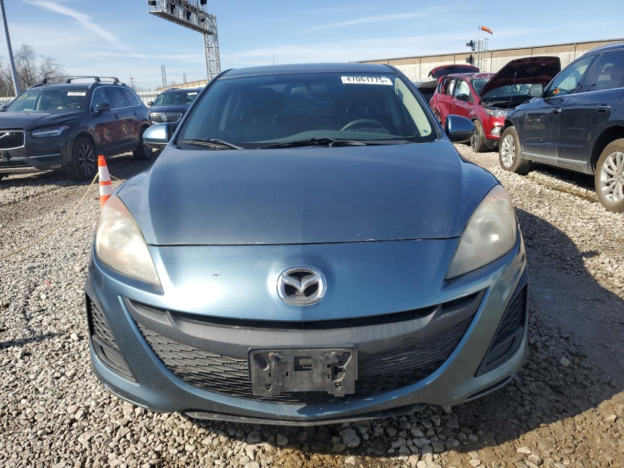 2011 Mazda 3 VIN JM1BL1UF1B1393265 Copart auction photo, side damage thumbnail 5