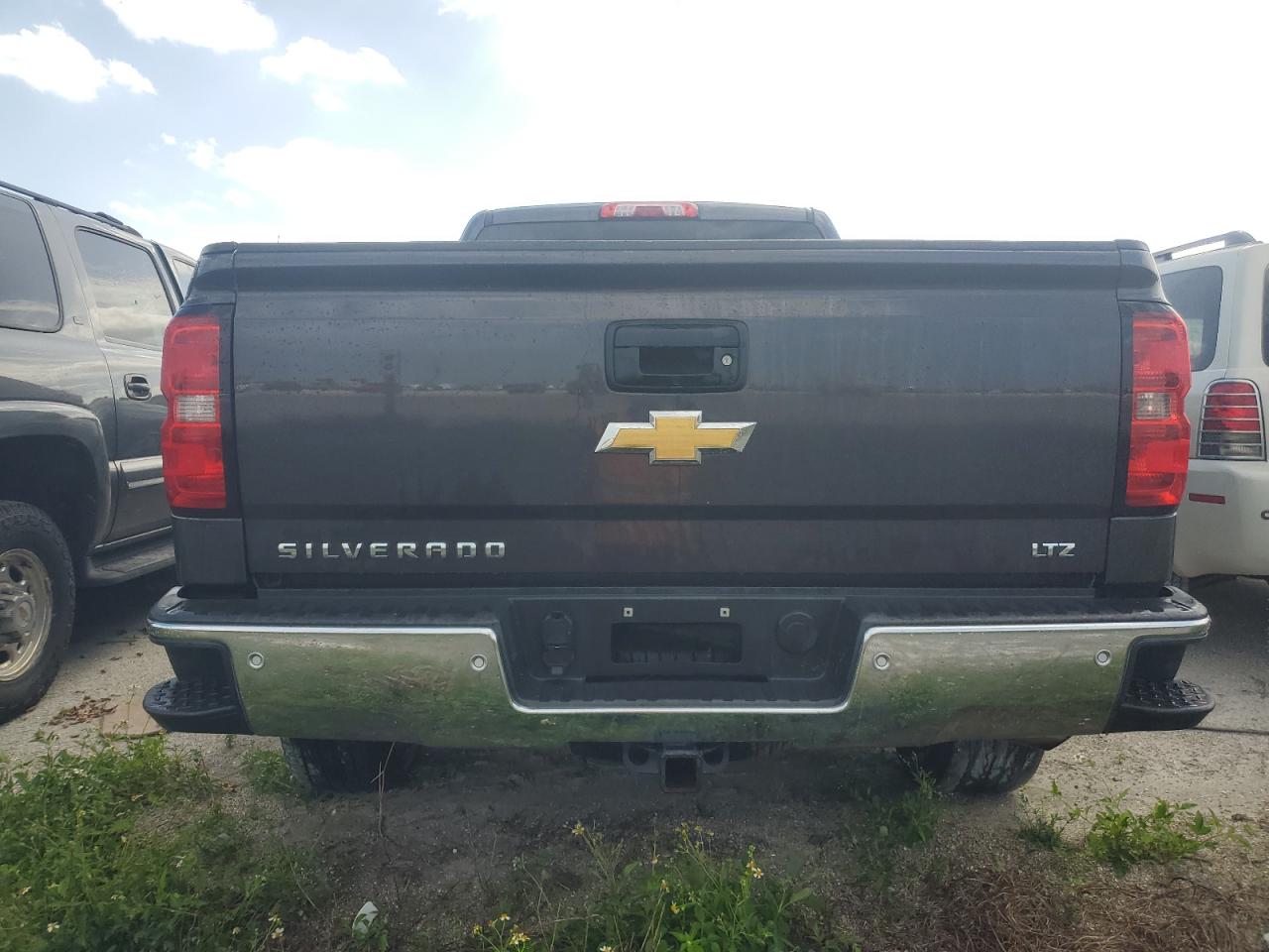 2014 Chevrolet Silverado VIN 3GCUKSEC4EG393756 Copart auction photo, water/flood damage thumbnail 6