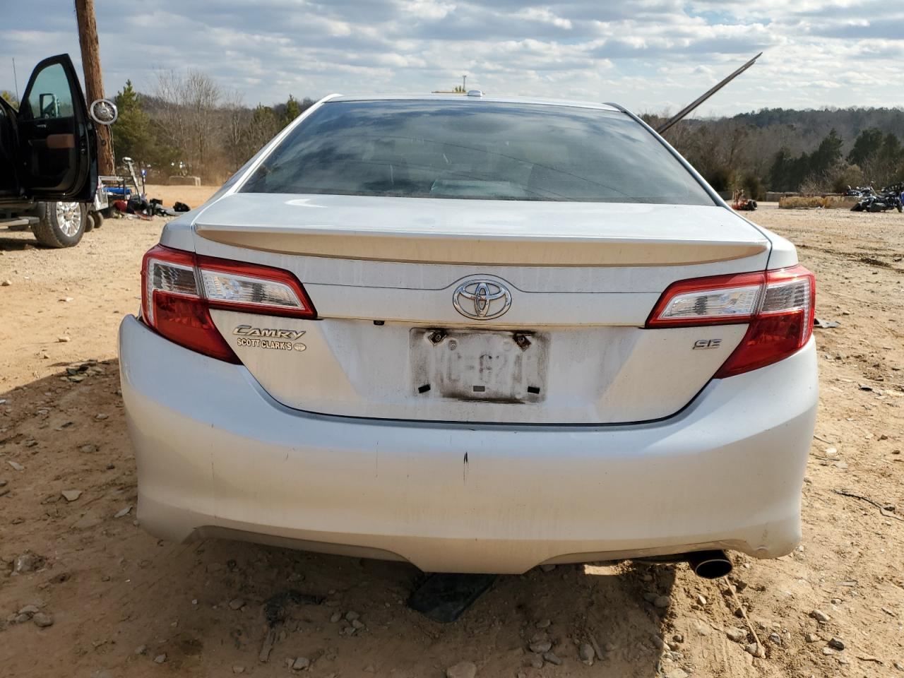 2012 Toyota Camry VIN 4T1BF1FK9CU156410 Copart auction photo, side / rear end damage thumbnail 6