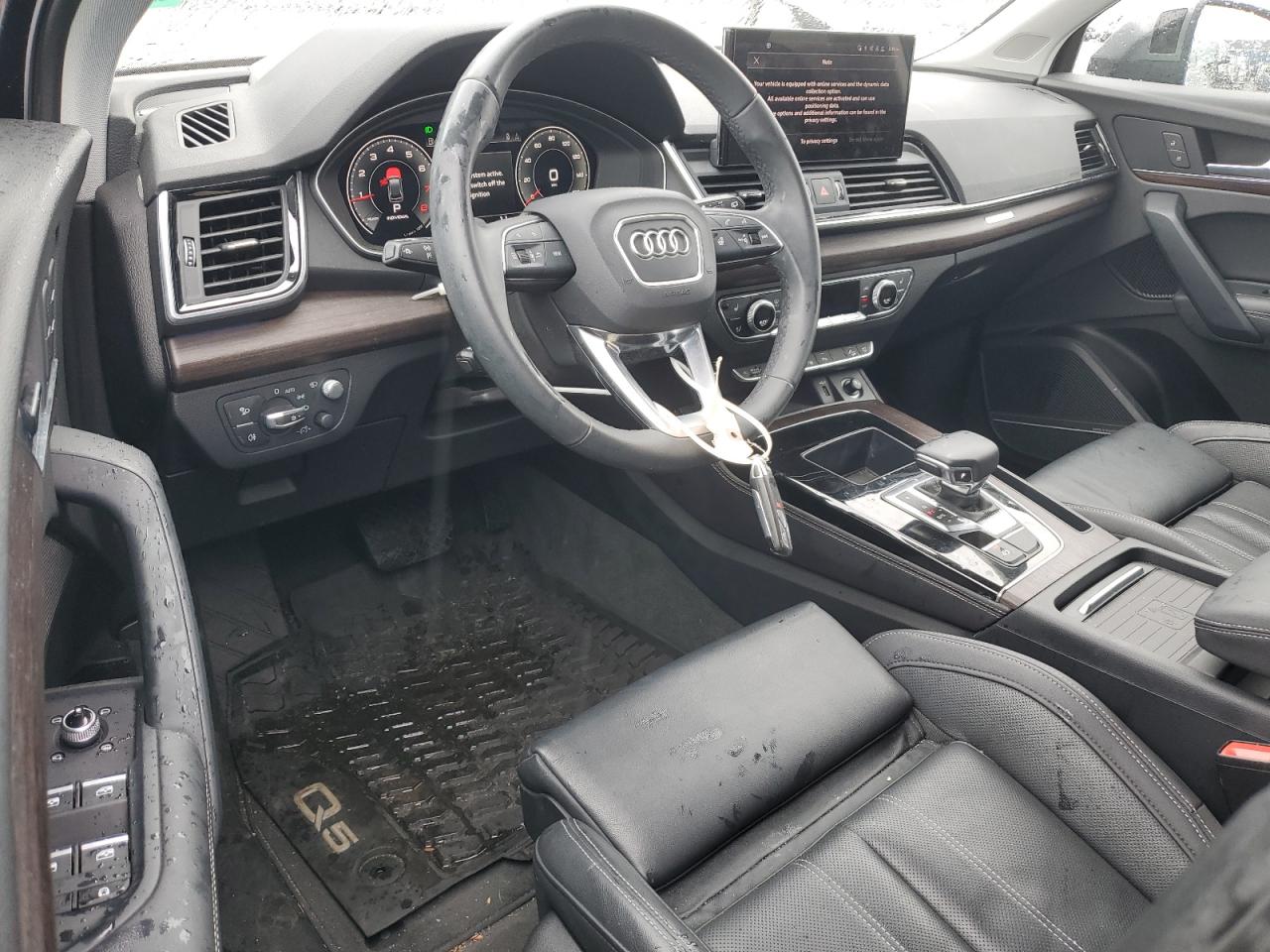 2023 Audi Q5 VIN WA1FAAFY9P2143337 Copart auction photo, rear end damage thumbnail 8