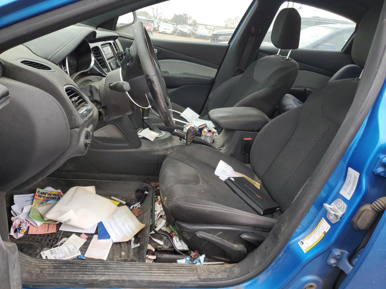 2015 Dodge Dart VIN 1C3CDFBB0FD346171 Copart auction photo, side / undercarriage damage thumbnail 7