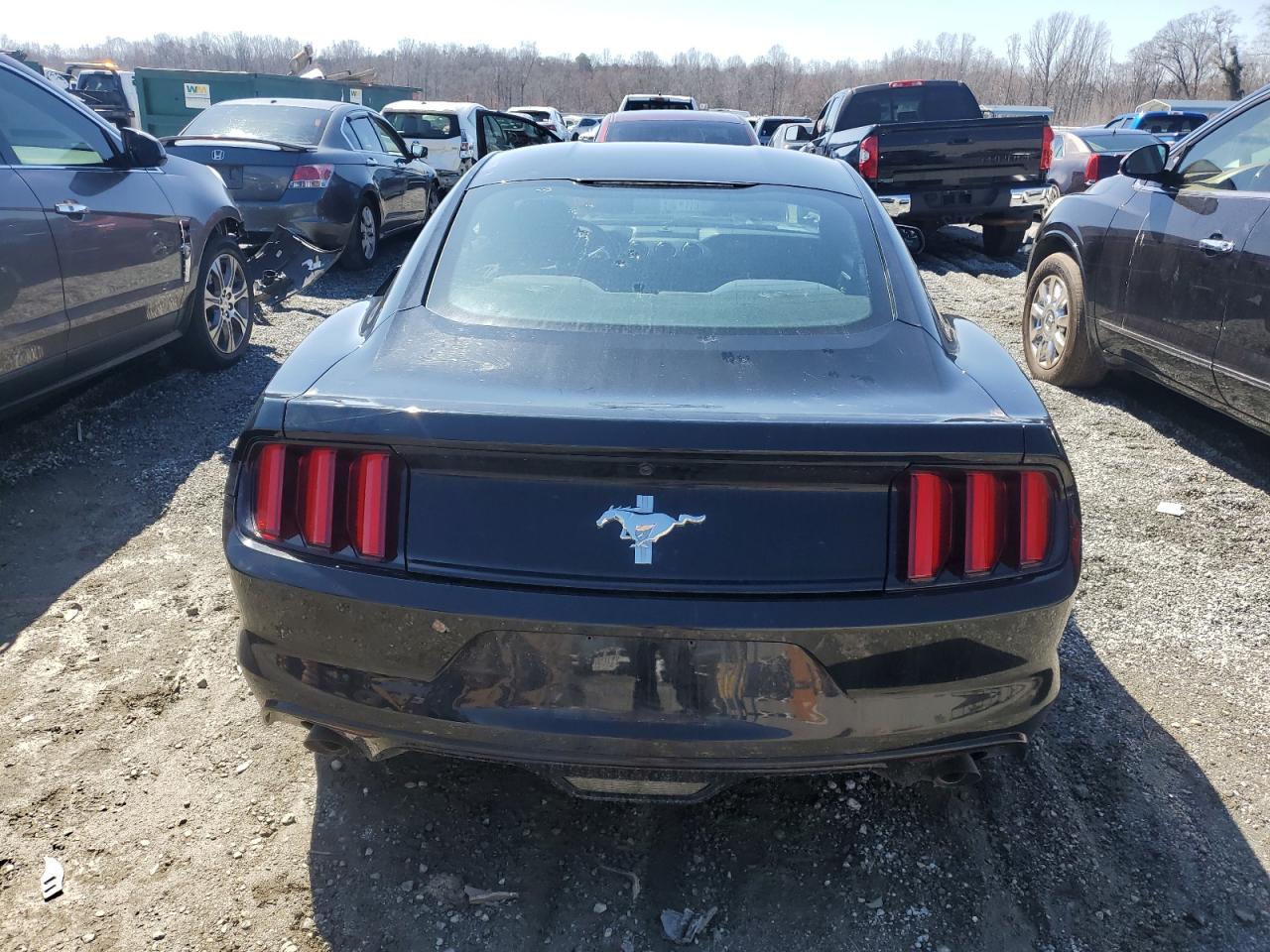 2015 Ford Mustang VIN 1FA6P8AM9F5378003 Copart auction photo, side / front end damage thumbnail 6