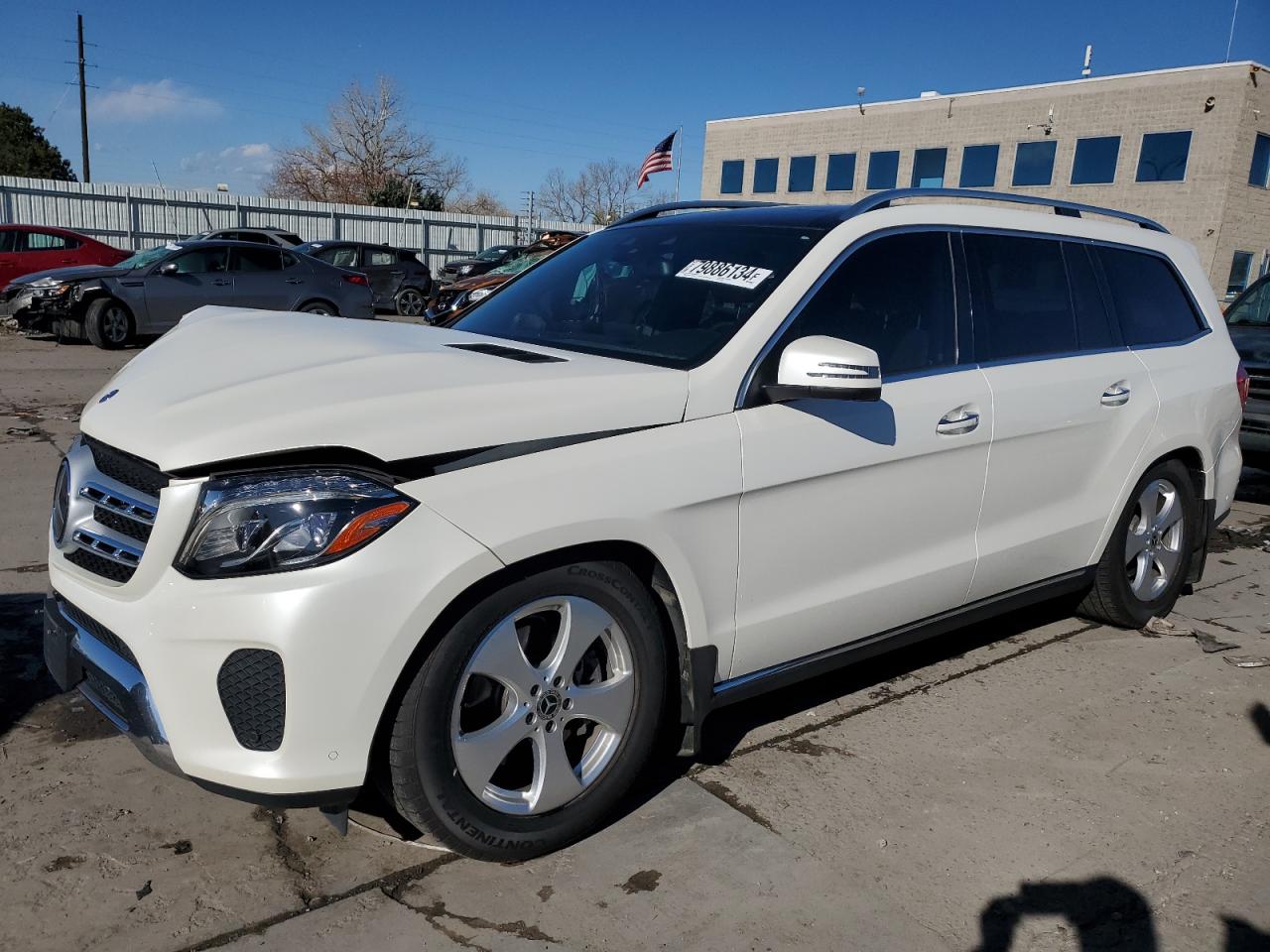 2017 Mercedes-Benz GLS-klasse VIN 4JGDF6EE0HA931896