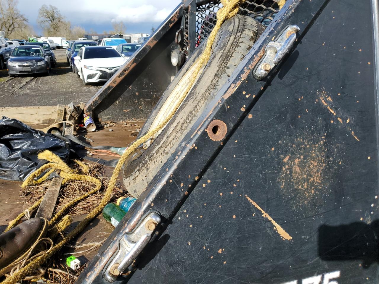1993 Ford F250 VIN 2FTHF26M4PCA95074 Copart auction photo, front end damage thumbnail 11