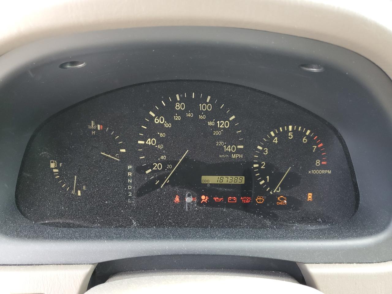 2000 Lexus RX VIN JT6HF10UXY0109871 Copart auction photo, front end damage thumbnail 9