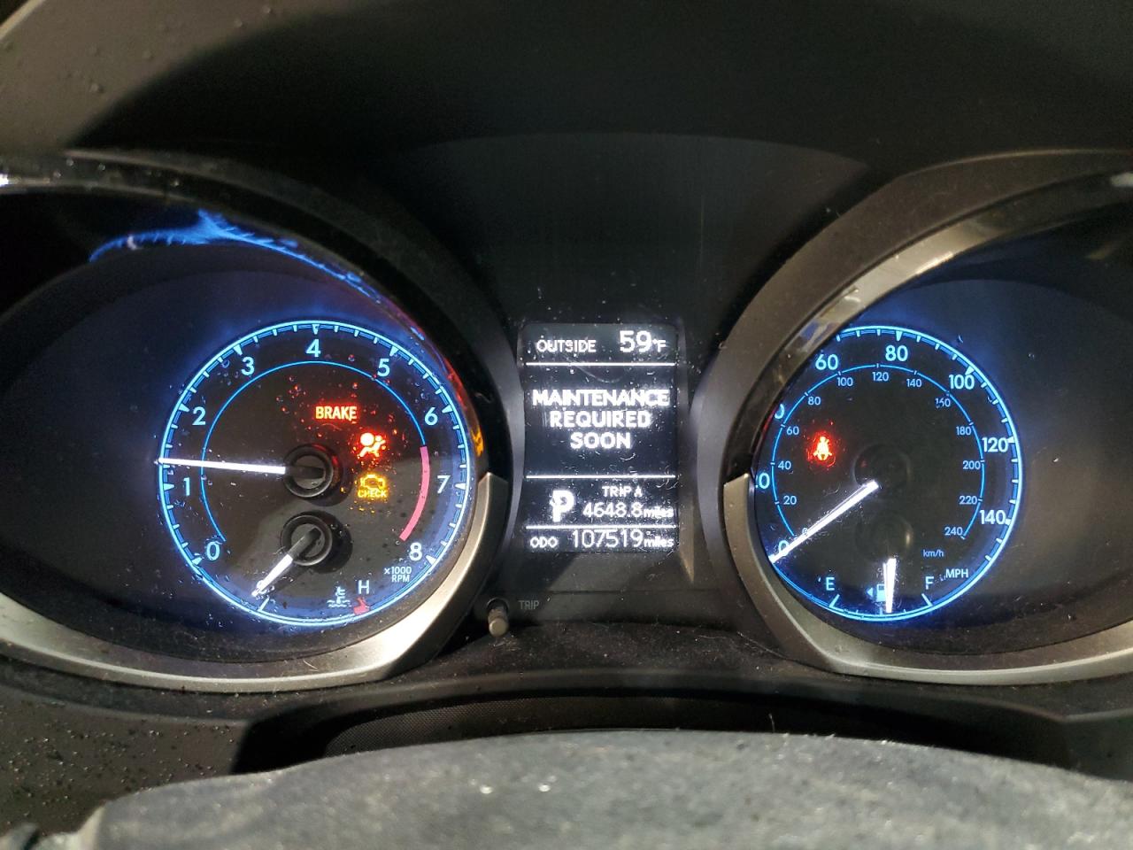 2015 Toyota Corolla VIN 2T1BURHE5FC271376 Copart auction photo, all over damage thumbnail 9
