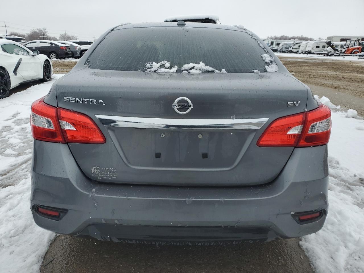 2018 Nissan Sentra VIN 3N1AB7AP8JL620752 Copart auction photo, front end / mechanical damage thumbnail 6