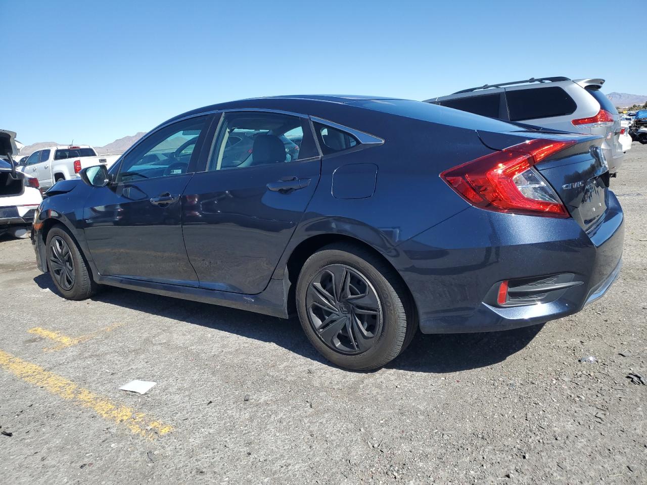 2020 Honda Civic VIN 2HGFC2F64LH593761 Copart auction photo, front end damage thumbnail 2