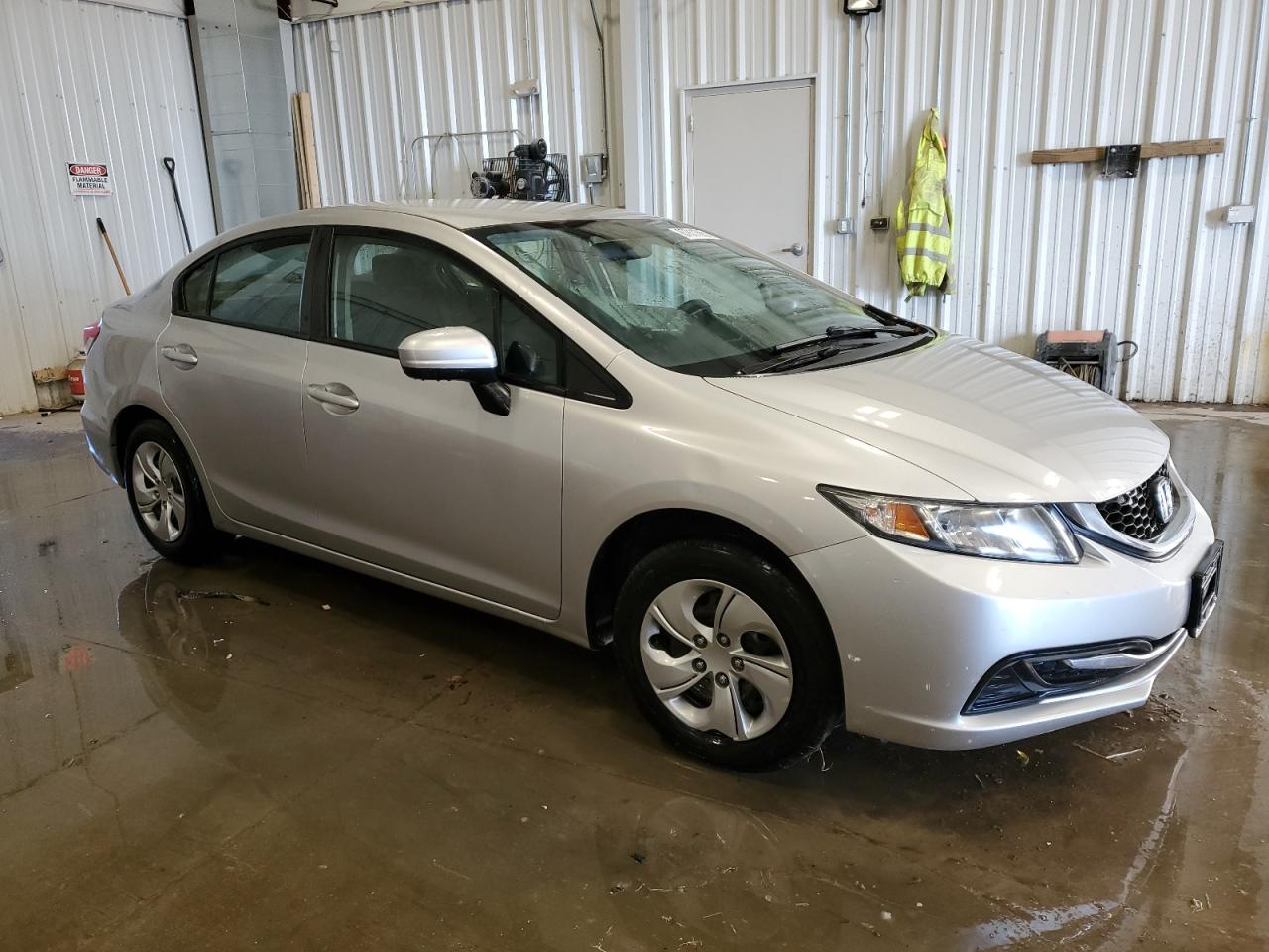 2014 Honda Civic VIN 19XFB2F5XEE039714 Copart auction photo, rear end damage thumbnail 4