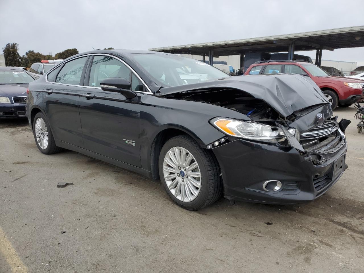 2016 Ford Fusion VIN 3FA6P0PU6GR196413 Copart auction photo, front end damage thumbnail 4