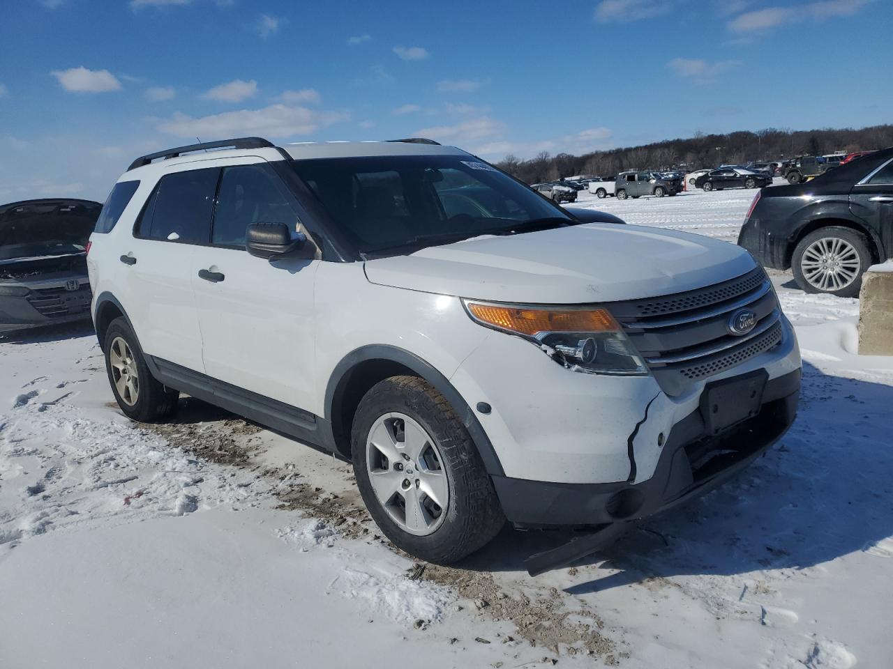 2014 Ford Explorer VIN 1FM5K8B84EGC26084 Copart auction photo, front end damage thumbnail 4