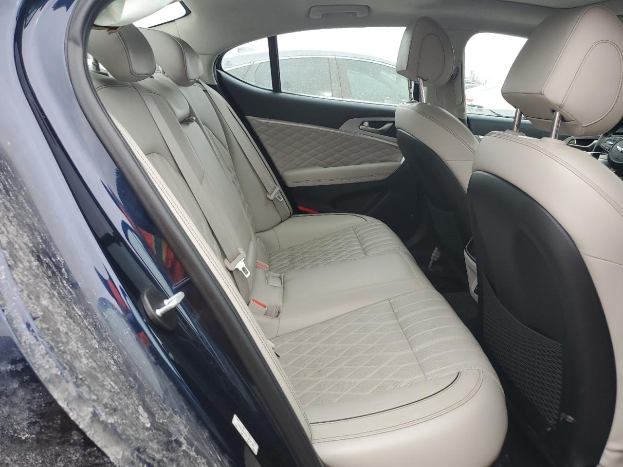 2019 Genesis G70 VIN KMTG34LE5KU034162 Copart auction photo, side / front end damage thumbnail 10