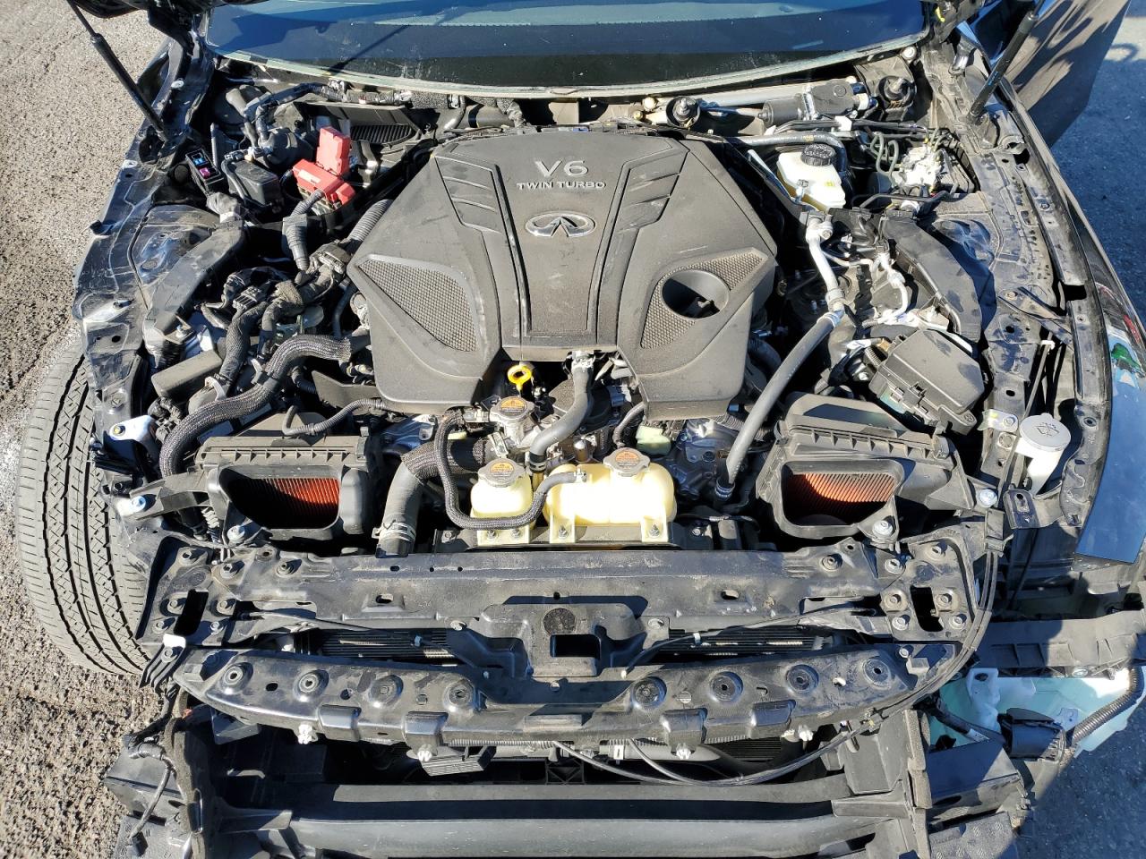 2021 Infiniti Q50 VIN JN1EV7BP4MM702513 Copart auction photo, front end / minor dent/scratches damage thumbnail 12