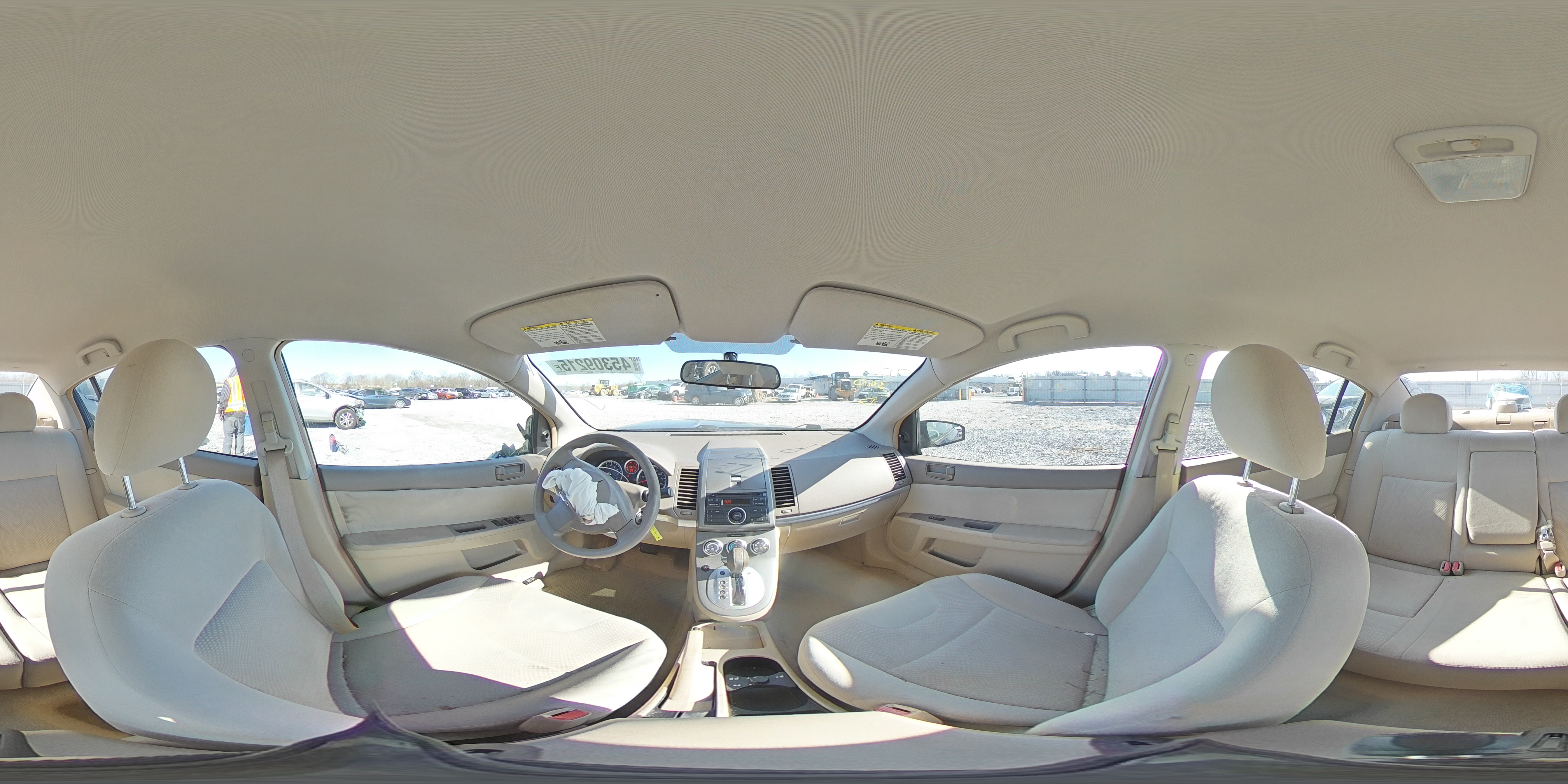 2010 Nissan Sentra VIN 3N1AB6AP9AL607812 Copart auction photo, front end damage thumbnail 13