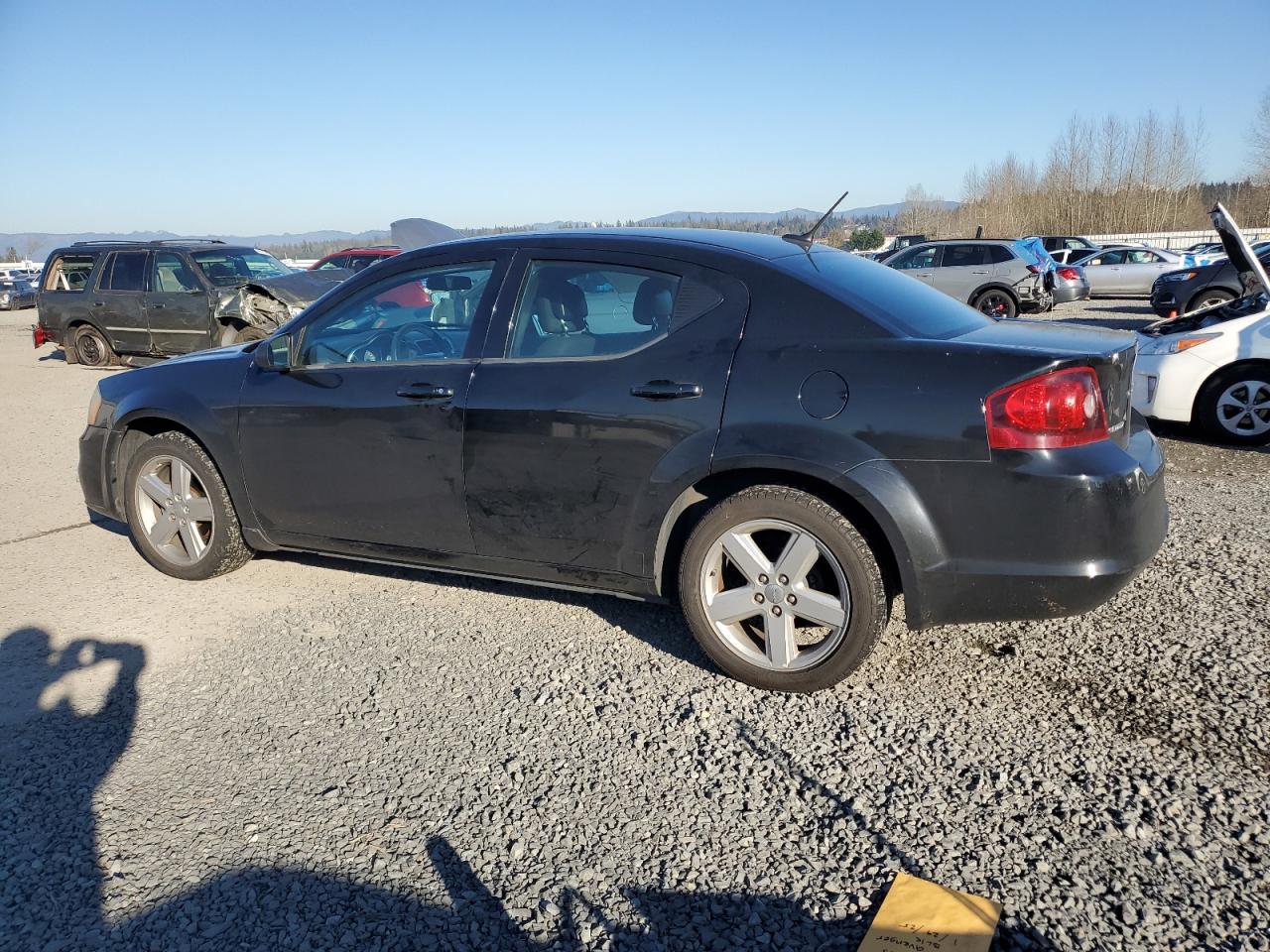 2013 Dodge Avenger VIN 1C3CDZAB1DN518735 Copart auction photo, side damage thumbnail 2