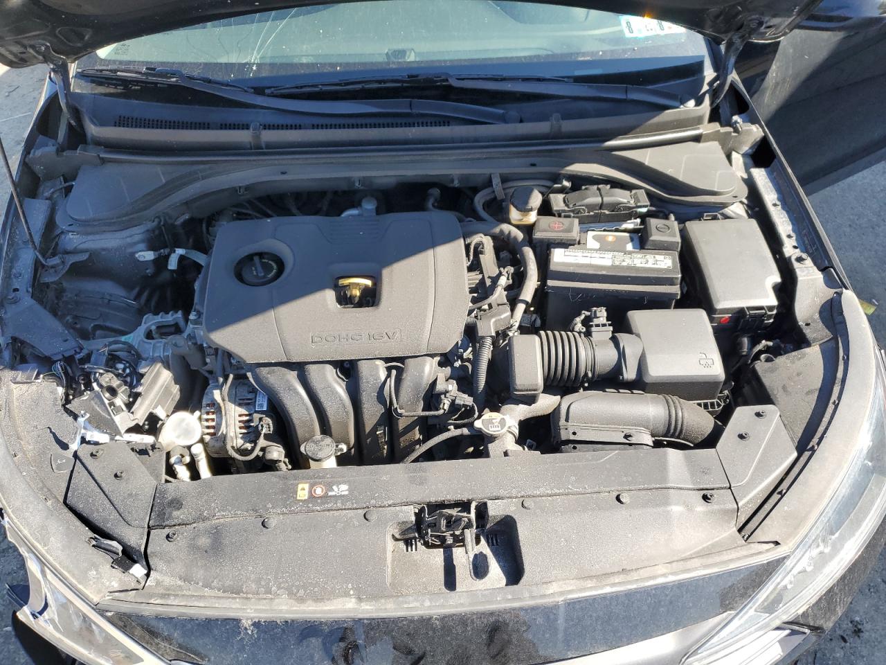 2020 Hyundai Elantra VIN 5NPD84LF2LH613228 Copart auction photo, front end / side damage thumbnail 11
