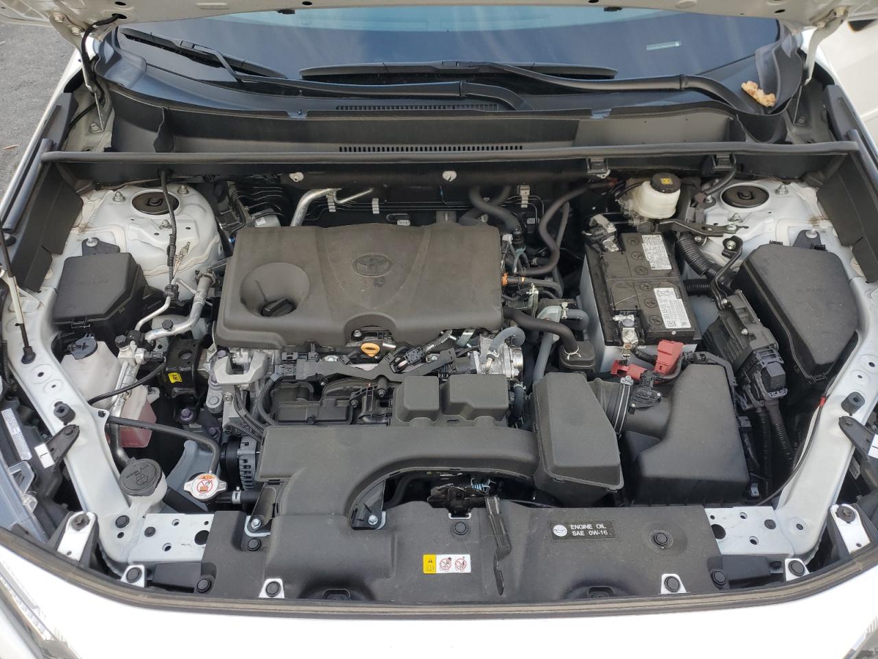 2022 Toyota RAV 4 VIN 2T3P1RFV7NW300818 Copart auction photo, rear end damage thumbnail 12
