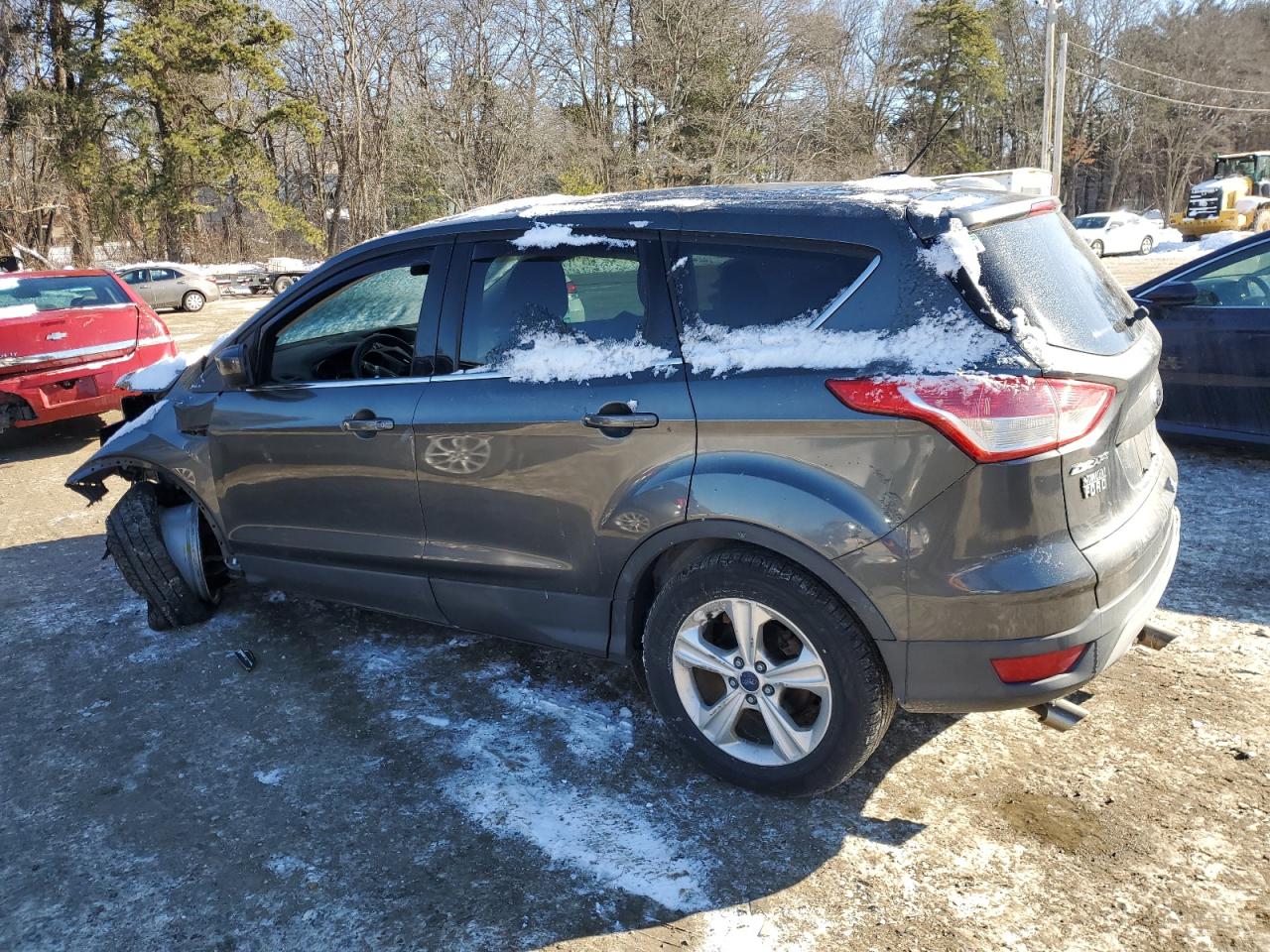2015 Ford Escape VIN 1FMCU9GX7FUA55860 Copart auction photo, front end / side damage thumbnail 2