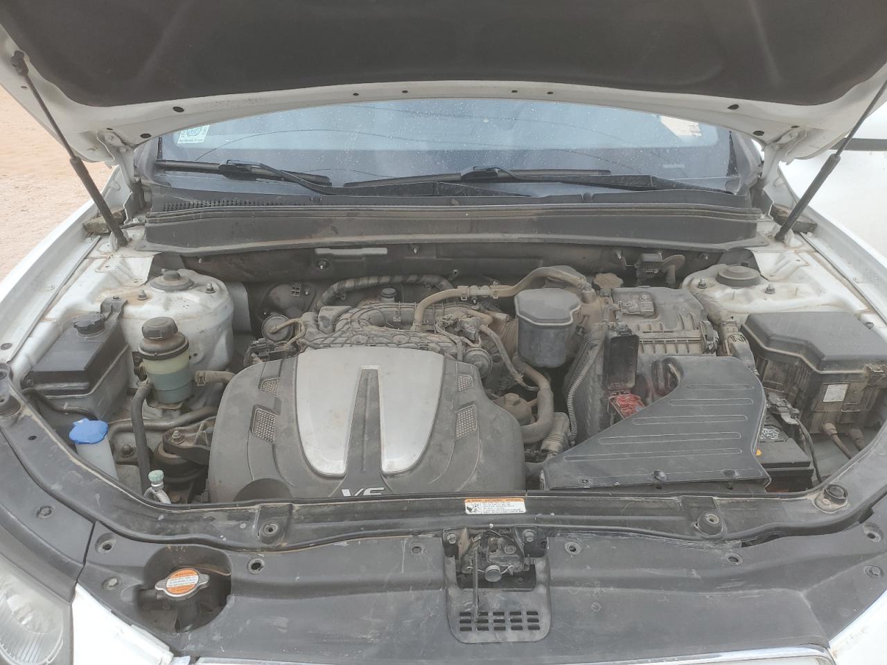 2010 Hyundai Santa Fe VIN 5NMSH4AG8AH373826 Copart auction photo, front end damage thumbnail 12