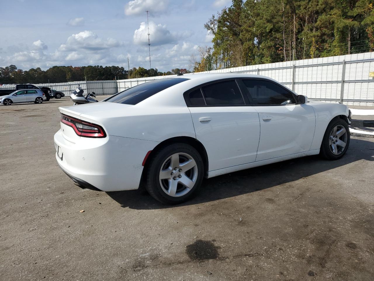 2019 Dodge Charger VIN 2C3CDXAT0KH568304 Copart auction photo, front end damage thumbnail 3