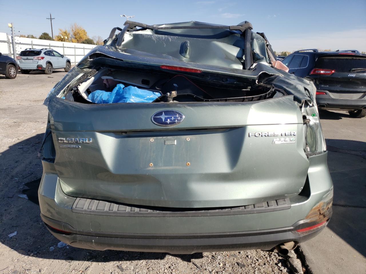 2017 Subaru Forester VIN JF2SJAGC2HH481332 Copart auction photo, rear end / rollover damage thumbnail 6