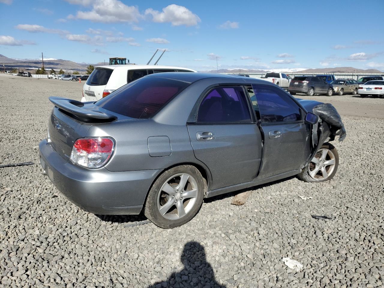 2007 Subaru Impreza VIN JF1GD616X7H510754 Copart auction photo, front end / side damage thumbnail 3