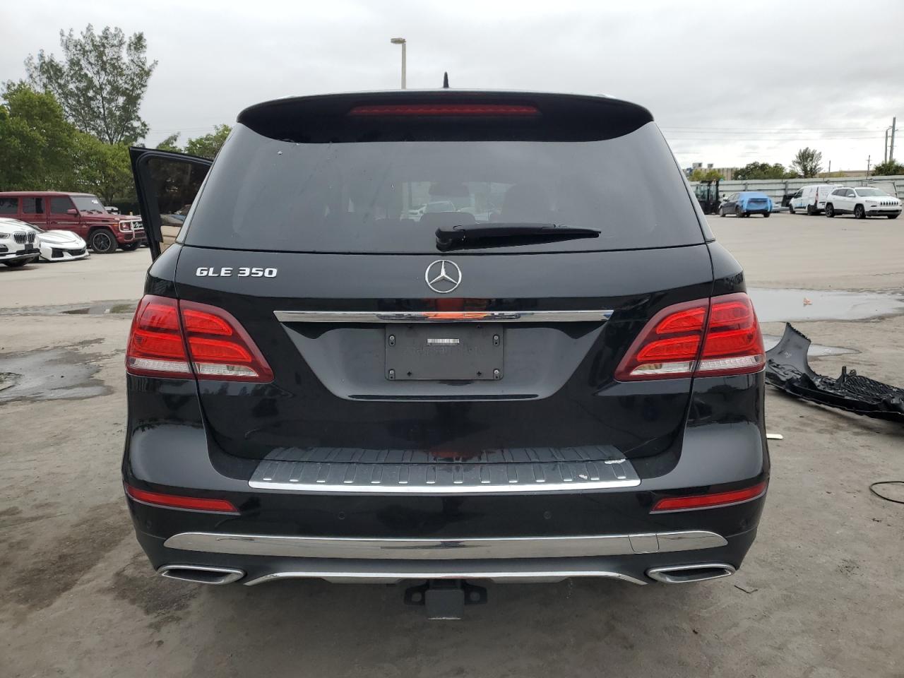 2018 Mercedes-Benz GLE VIN 4JGDA5JB7JB019111 Copart auction photo, front end damage thumbnail 6