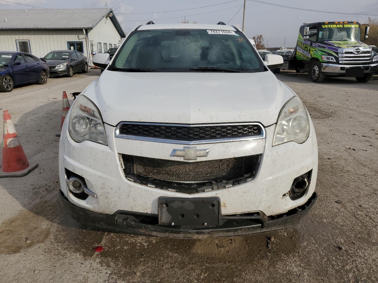 2011 Chevrolet Equinox VIN 2GNALPEC5B1301983 Copart auction photo, front end / rear end damage thumbnail 5