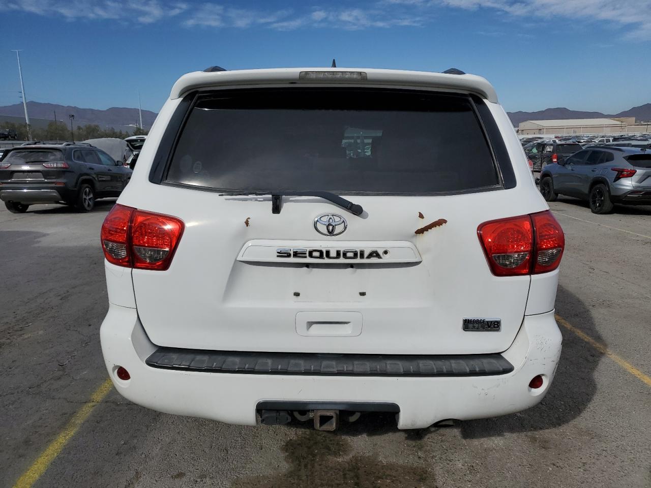 2012 Toyota Sequoia VIN 5TDZY5G1XCS037568 Copart auction photo, side / front end damage thumbnail 6