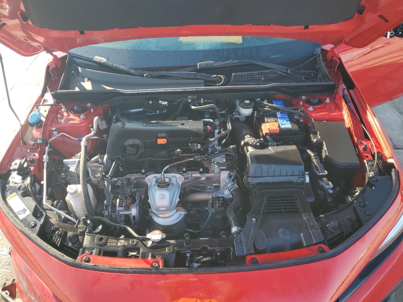 2023 Honda Civic VIN 2HGFE2F56PH509611 Copart auction photo, front end / rear end damage thumbnail 11