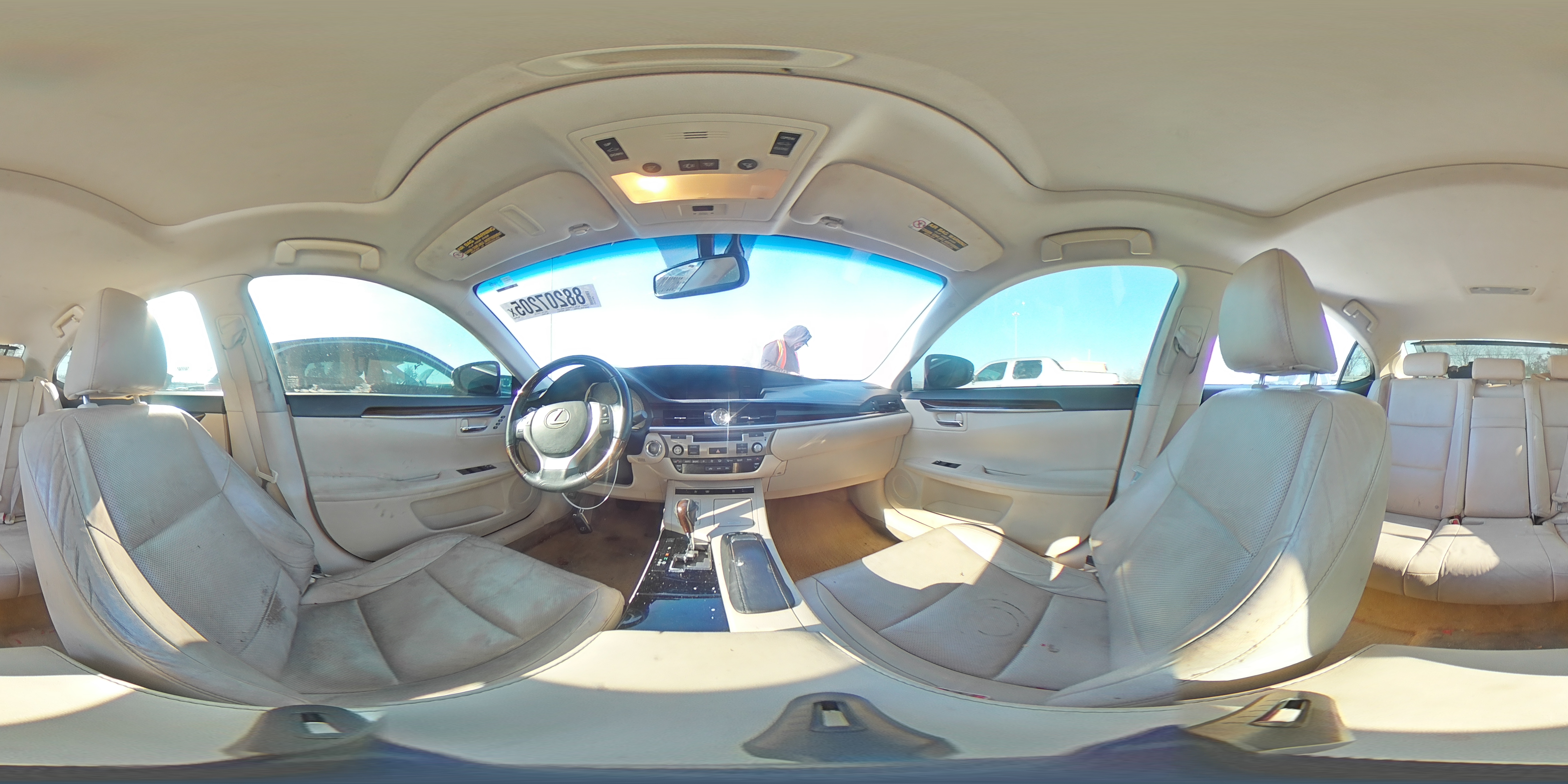 2014 Lexus ES VIN JTHBK1GG5E2134332 Copart auction photo, front end damage thumbnail 12