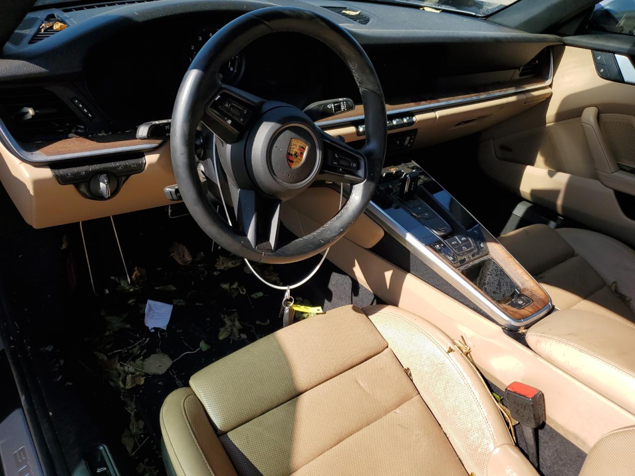 2022 Porsche 911 VIN WP0CB2A93NS244334 Copart auction photo, all over damage thumbnail 8