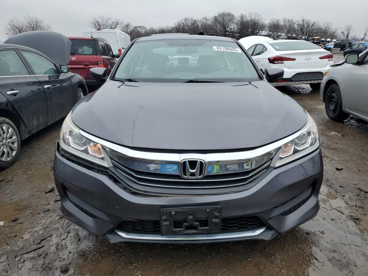 2016 Honda Accord VIN 1HGCR2F32GA126611 Copart auction photo, undercarriage / all over damage thumbnail 5
