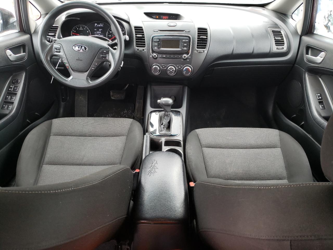 2017 KIA Forte VIN 3KPFK4A76HE038469 Copart auction photo, front end / minor dent/scratches damage thumbnail 8