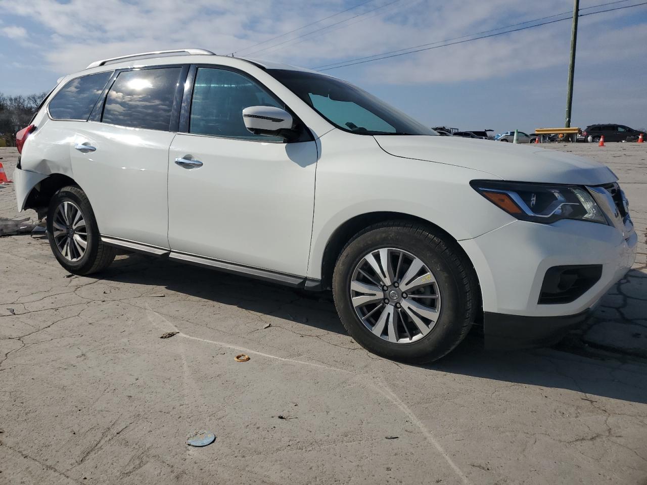 2020 Nissan Pathfinder VIN 5N1DR2CNXLC611761 Copart auction photo, rear end damage thumbnail 4