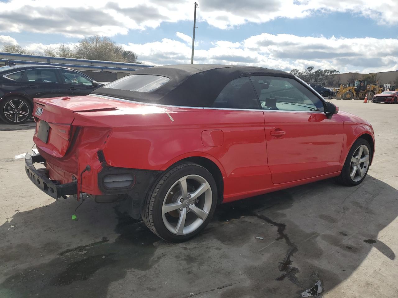 2015 Audi A3 VIN WAU6CLFF8F1036565 Copart auction photo, rear end damage thumbnail 3