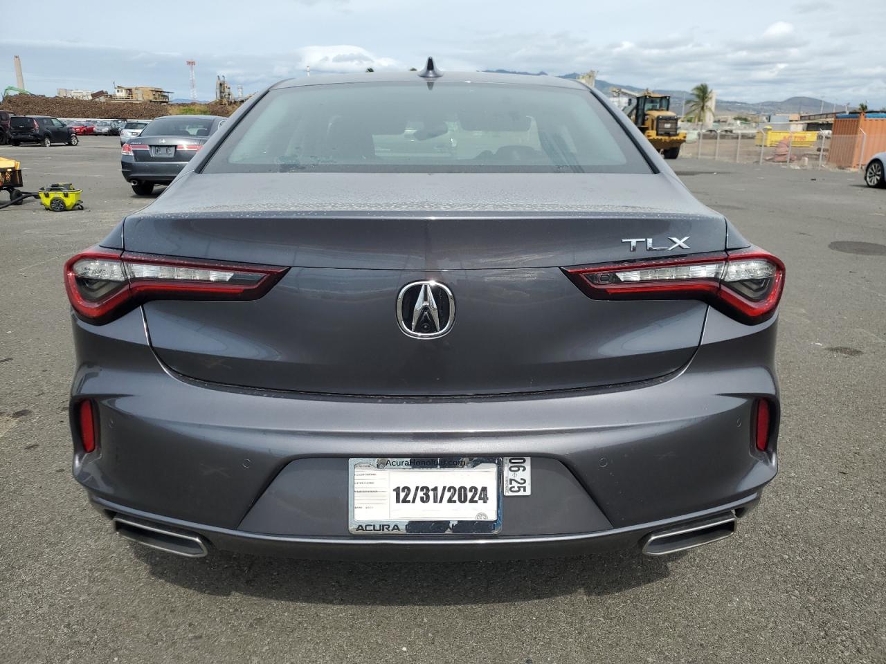 2023 Acura TLX VIN 19UUB5F43PA004892 Copart auction photo, front end damage thumbnail 6