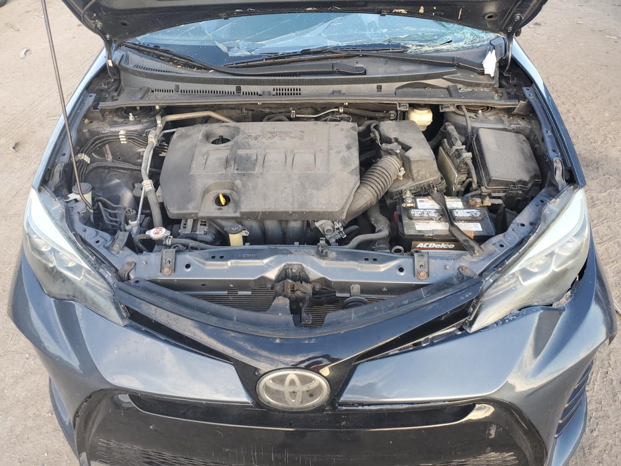 2018 Toyota Corolla VIN 5YFBURHE3JP817827 Copart auction photo, all over damage thumbnail 11