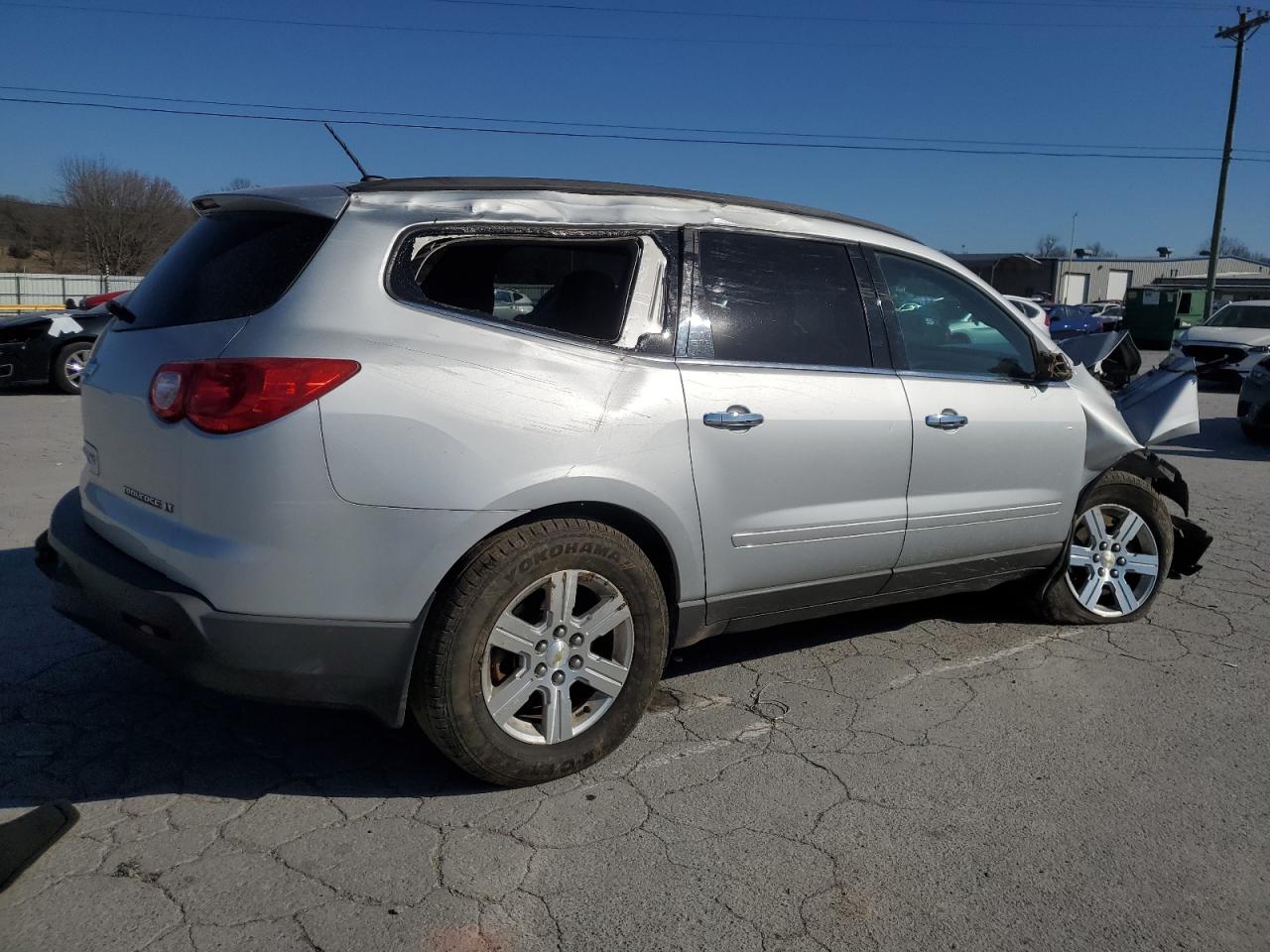 2011 Chevrolet Traverse VIN 1GNKVJED8BJ402574 Copart auction photo, front end damage thumbnail 3