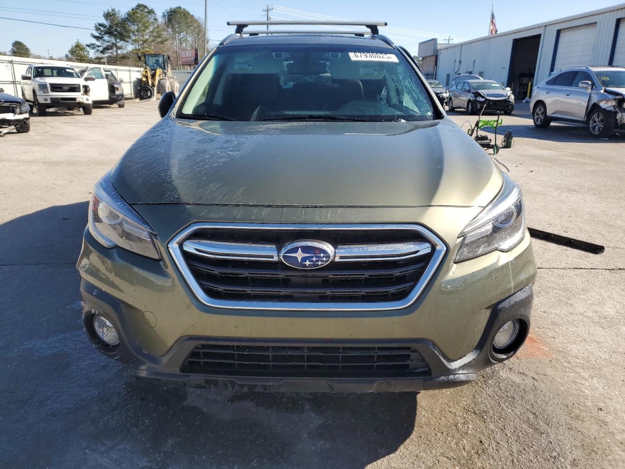 2019 Subaru Outback VIN 4S4BSATC8K3378241 Copart auction photo, side / front end damage thumbnail 5