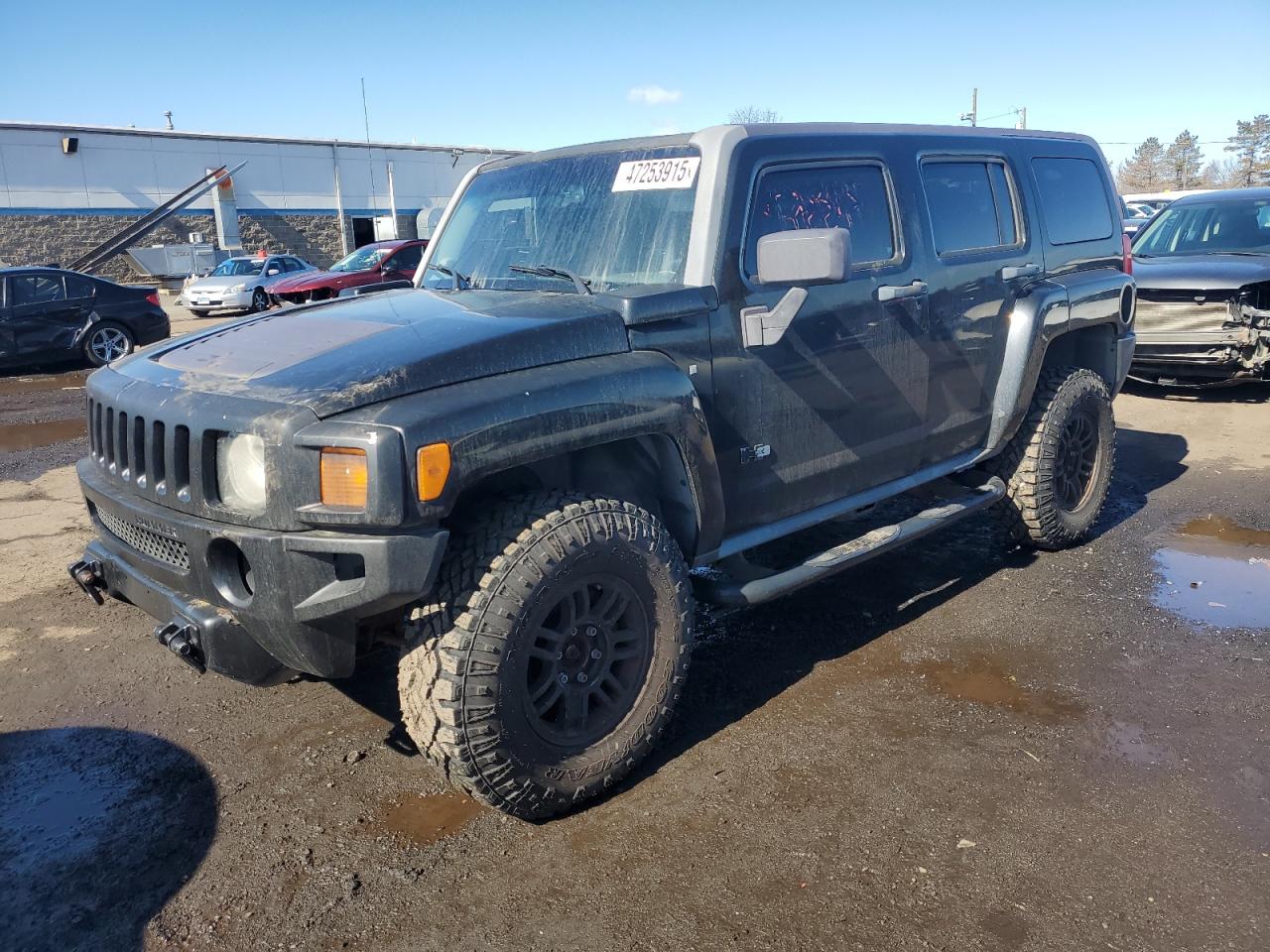 2008 Hummer H3 VIN 5GTEN13E688126339 - Copart auction photo