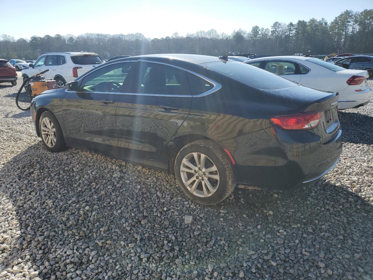 2015 Chrysler 200 VIN 1C3CCCAB9FN676730 Copart auction photo, front end / undercarriage damage thumbnail 2