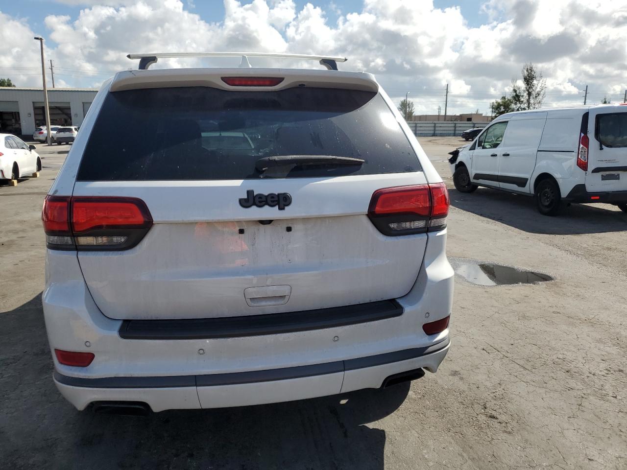 2018 Jeep Grand Cherokee VIN 1C4RJECG4JC460613 Copart auction photo, front end damage thumbnail 6