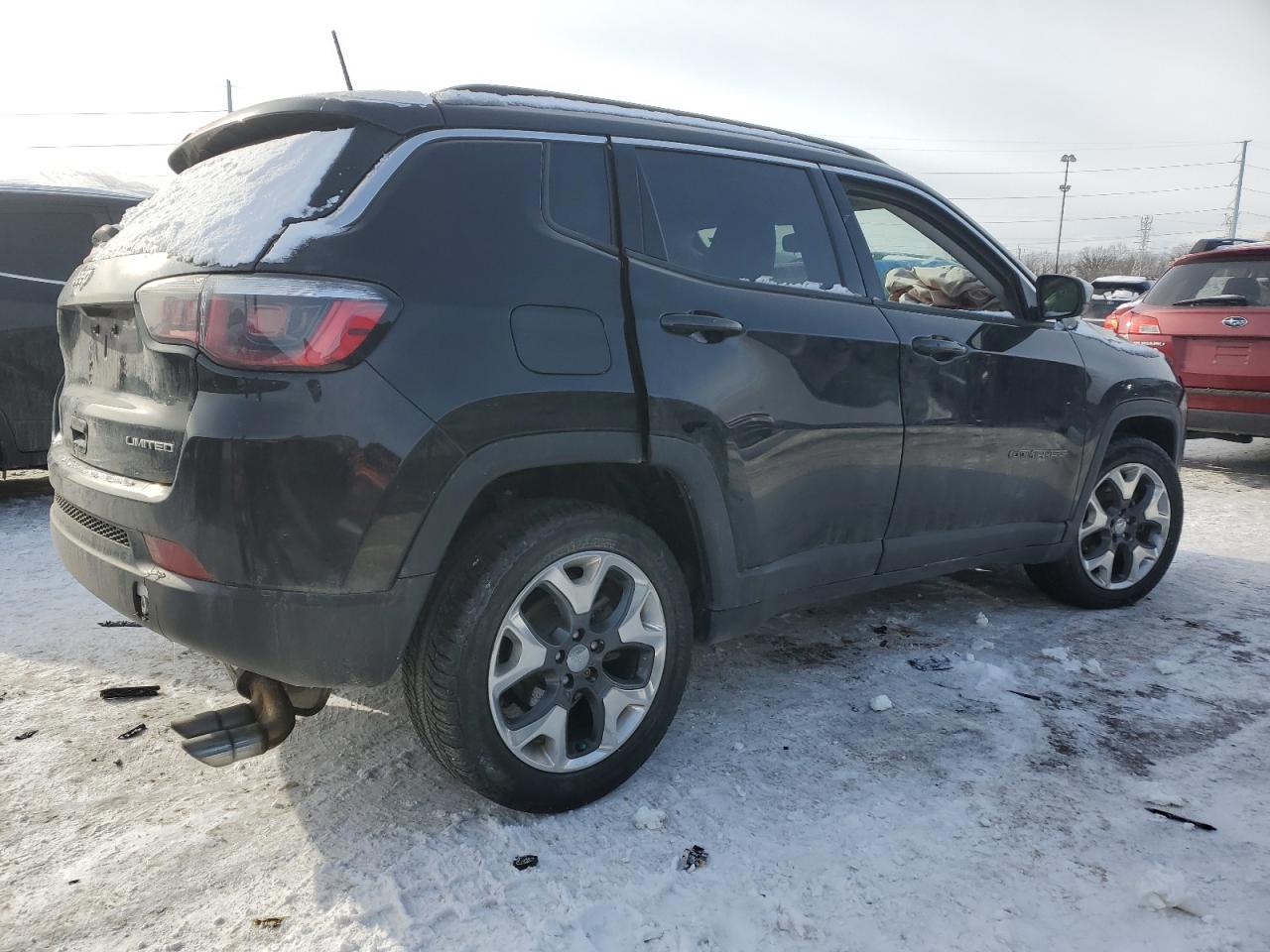 2018 Jeep Compass VIN 3C4NJCCB6JT462746 Copart auction photo, front end damage thumbnail 3