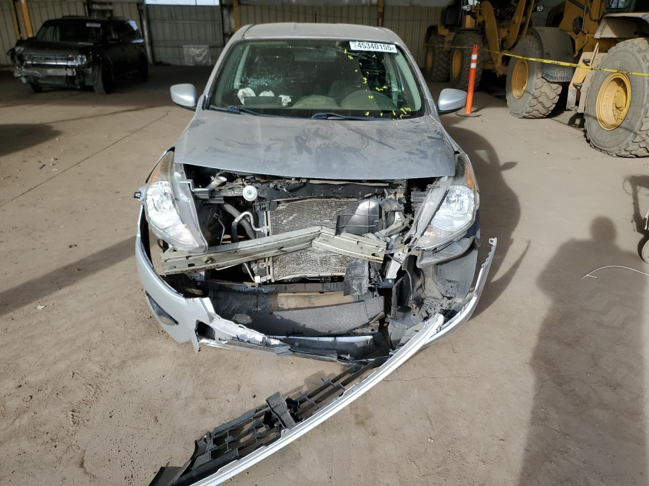 2018 Nissan Versa VIN 3N1CN7AP8JL858505 Copart auction photo, front end / minor dent/scratches damage thumbnail 5