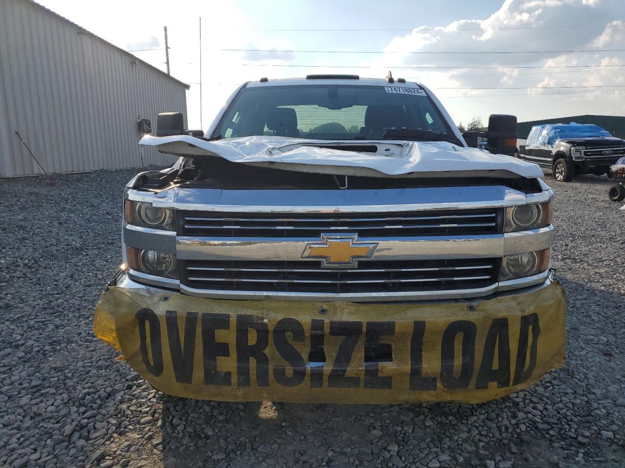 2017 Chevrolet Silverado VIN 1GC1KUEY1HF206585 Copart auction photo, all over damage thumbnail 5