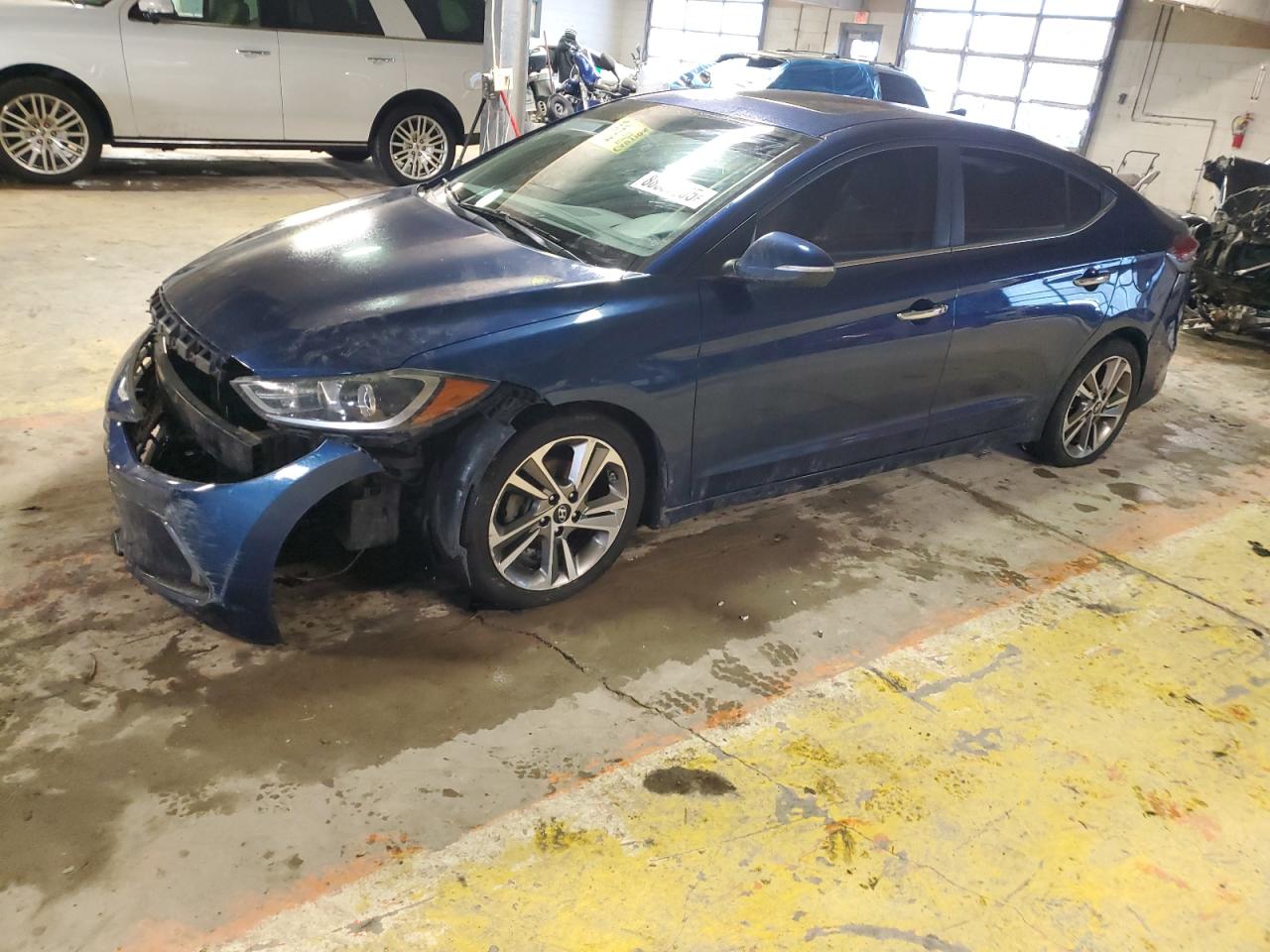 2017 Hyundai Elantra VIN 5NPD84LF1HH009838