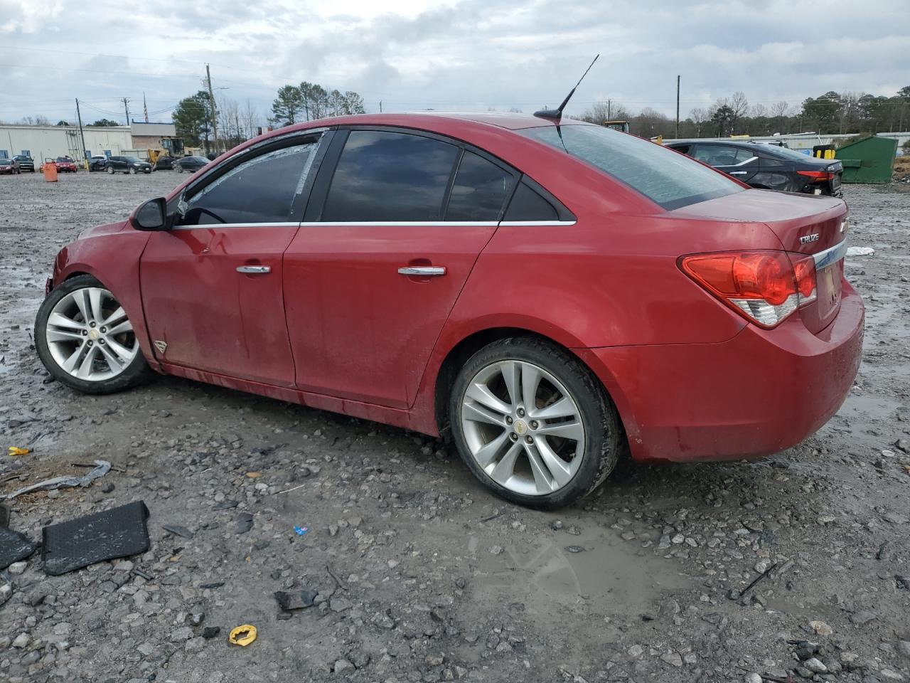 2011 Chevrolet Cruze VIN 1G1PH5S97B7189524 Copart auction photo, front end / undercarriage damage thumbnail 2